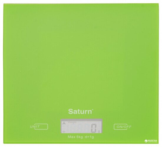 Весы кухонные Saturn ST-KS7810 green